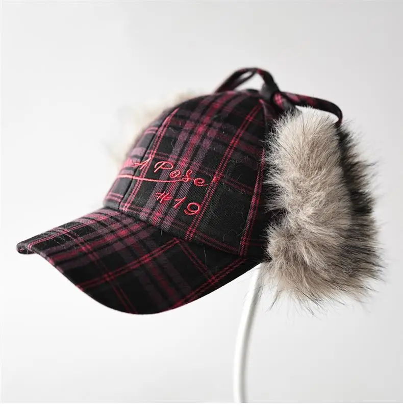 Winter Letter Embroidered Cap for Men Women — feature 3