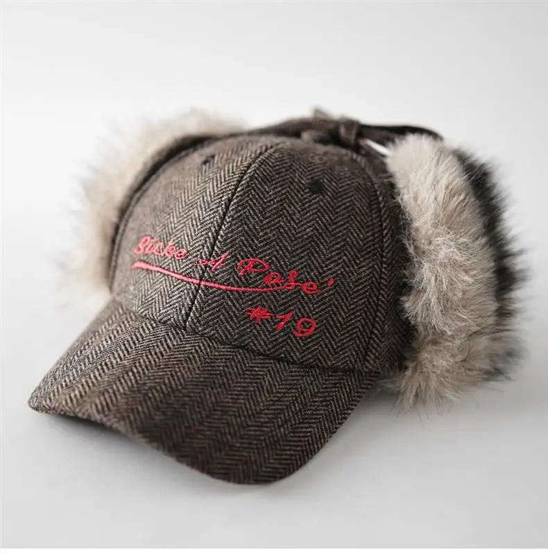 Winter Letter Embroidered Cap for Men Women — feature 7