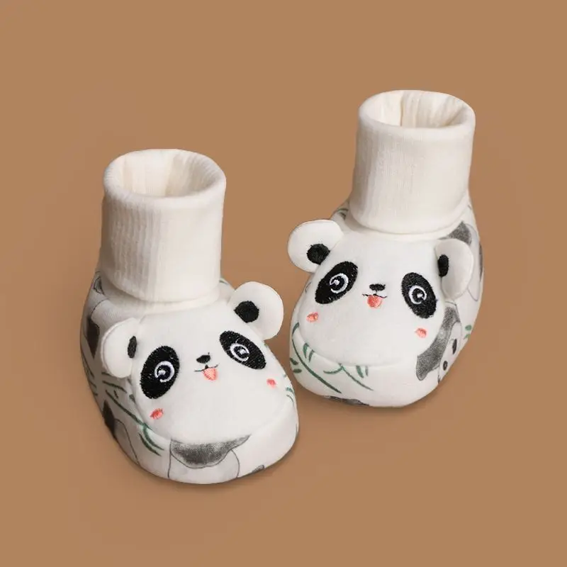 Baby Fleece Lined Winter Shoes 0-6 Months Cute Embroidered — feature 14