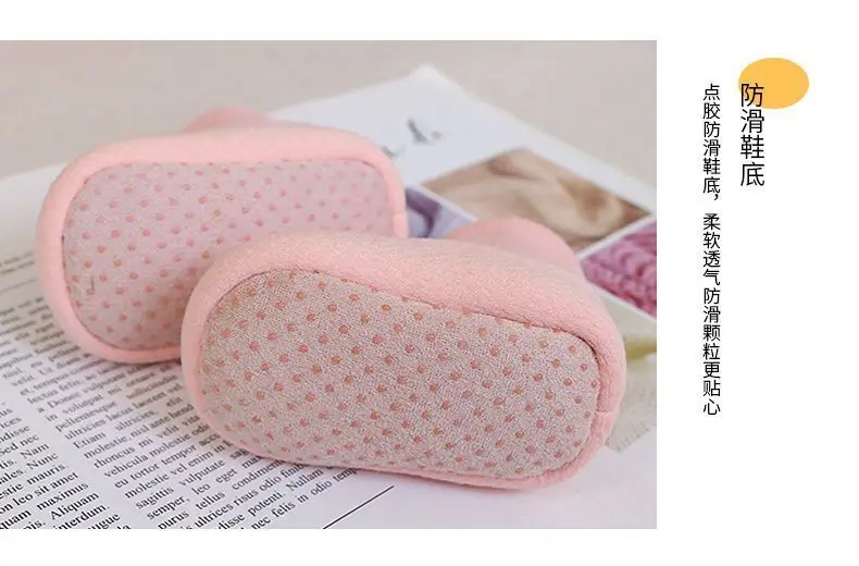 Baby Fleece Lined Winter Shoes 0-6 Months Cute Embroidered — feature 8