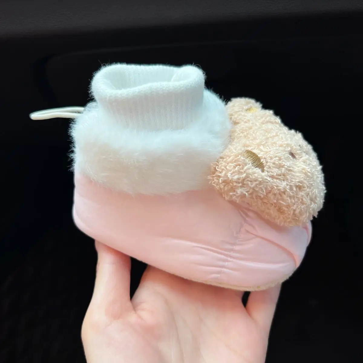 Baby Warm Socks & Shoes 0-1Yr Fleece Lined Non-Falling — feature 27