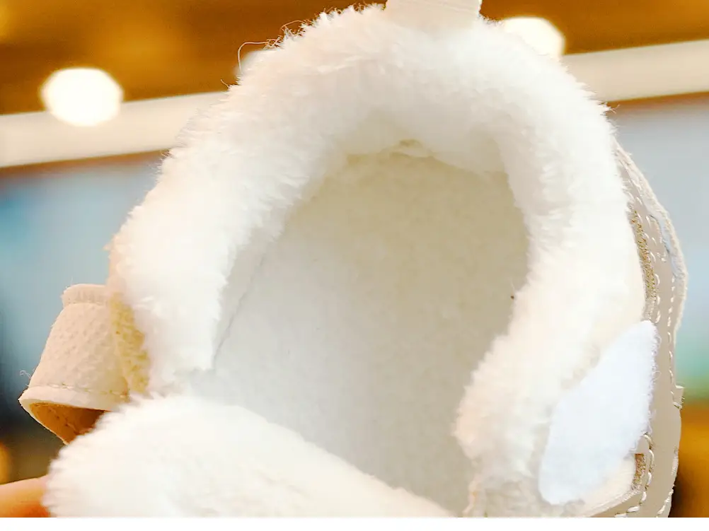 Baby Shoes Winter Fleece Lined 0-1Yr Non-Slip — feature 1