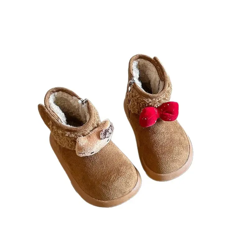 Girls Winter Velvet Snow Boots 2025 Large
