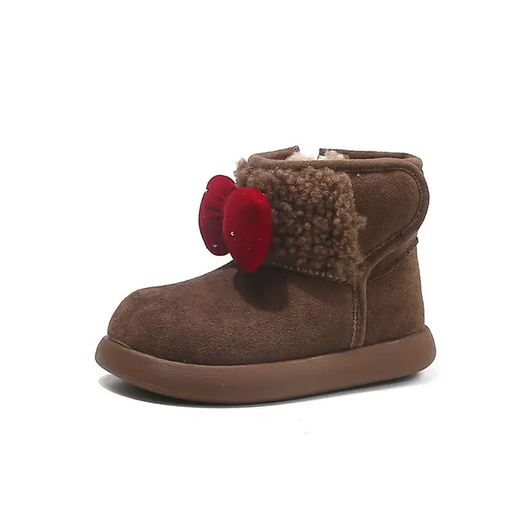 Girls Winter Velvet Snow Boots 2025 Large — feature 1