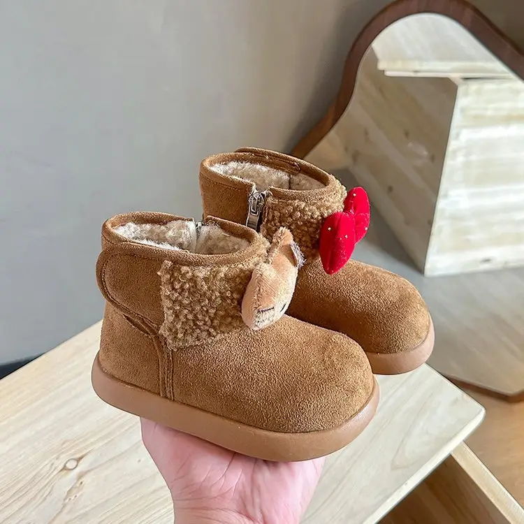 Girls Winter Velvet Snow Boots 2025 Large — feature 10