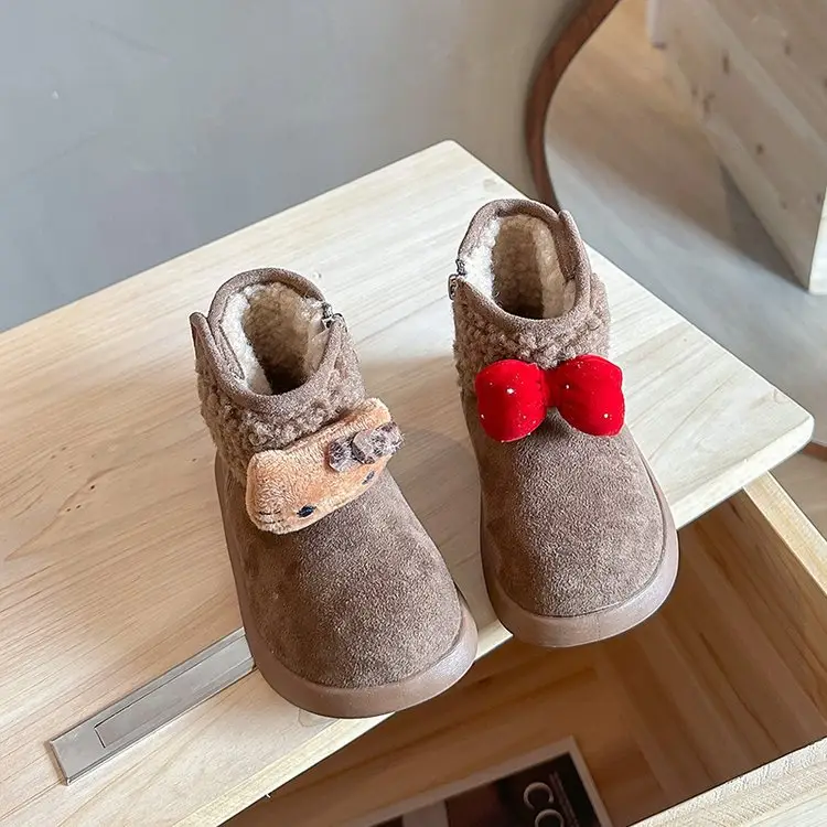 Girls Winter Velvet Snow Boots 2025 Large — feature 13