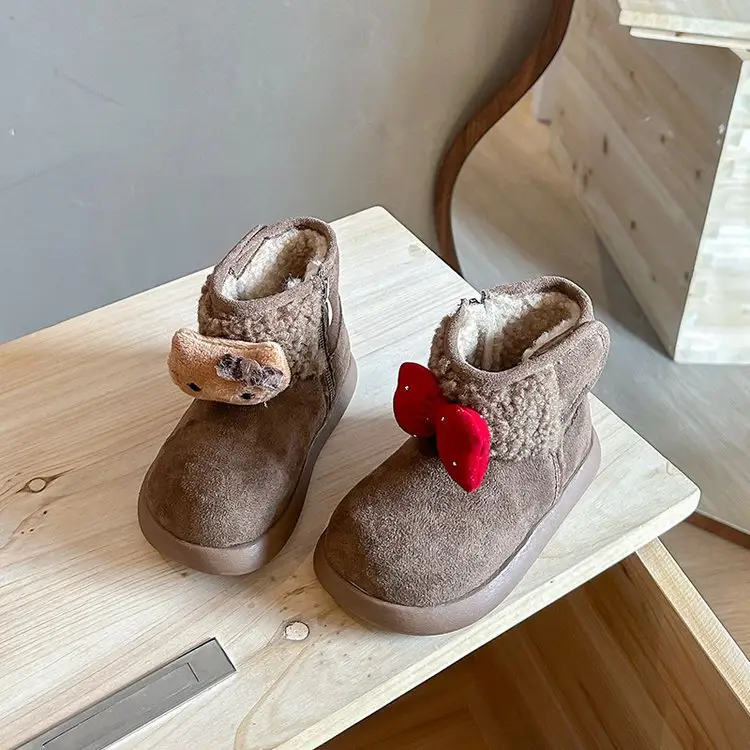 Girls Winter Velvet Snow Boots 2025 Large — feature 14