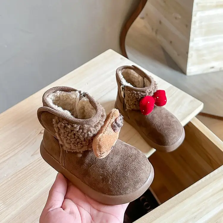 Girls Winter Velvet Snow Boots 2025 Large — feature 15
