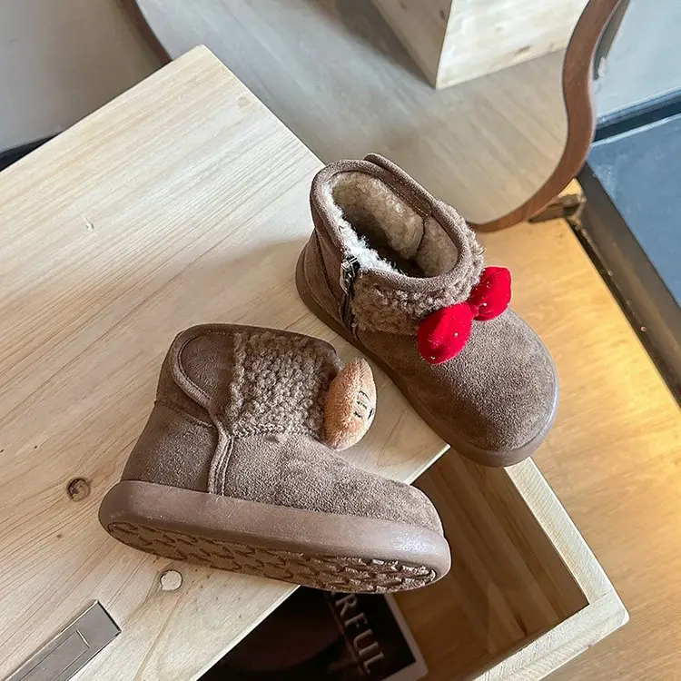 Girls Winter Velvet Snow Boots 2025 Large — feature 17