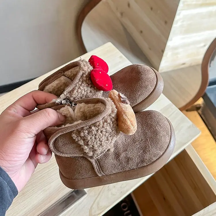 Girls Winter Velvet Snow Boots 2025 Large — feature 18