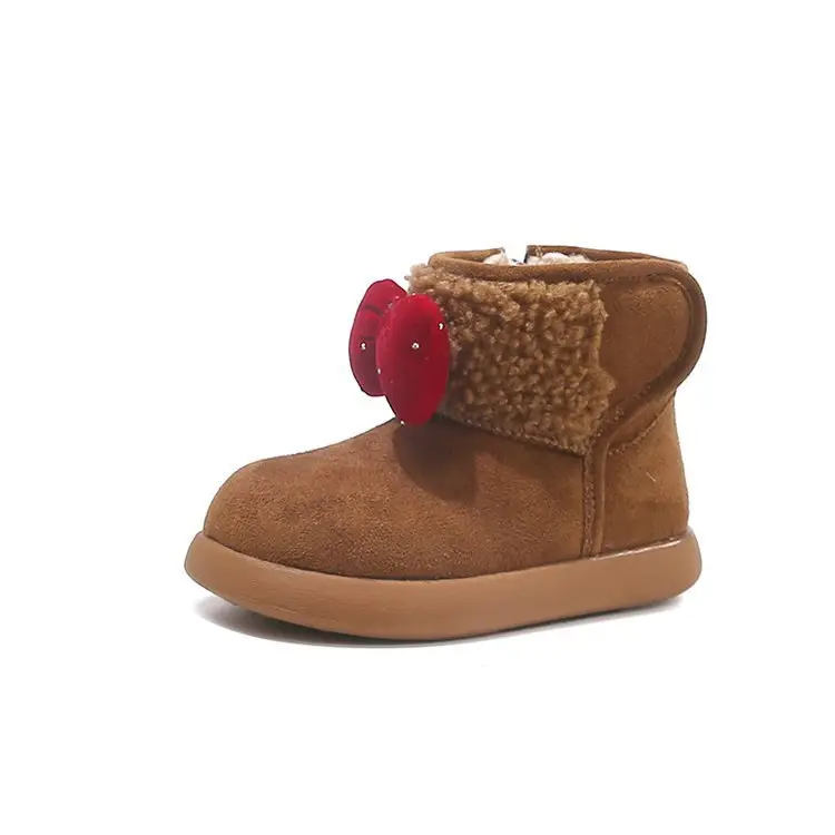 Girls Winter Velvet Snow Boots 2025 Large — feature 2
