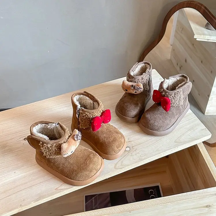 Girls Winter Velvet Snow Boots 2025 Large — feature 20