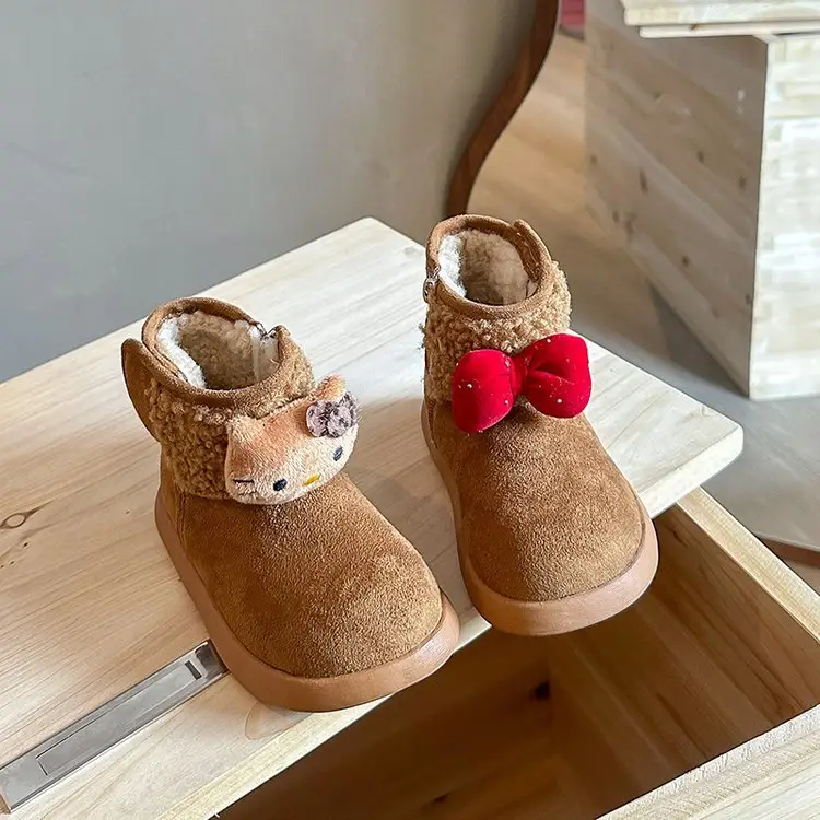 Girls Winter Velvet Snow Boots 2025 Large — feature 5