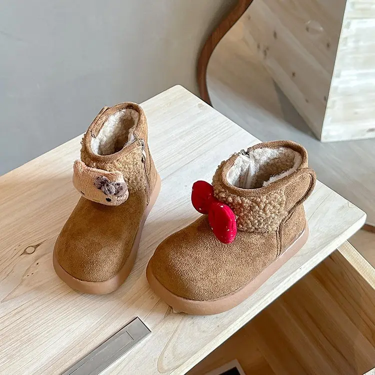 Girls Winter Velvet Snow Boots 2025 Large — feature 7