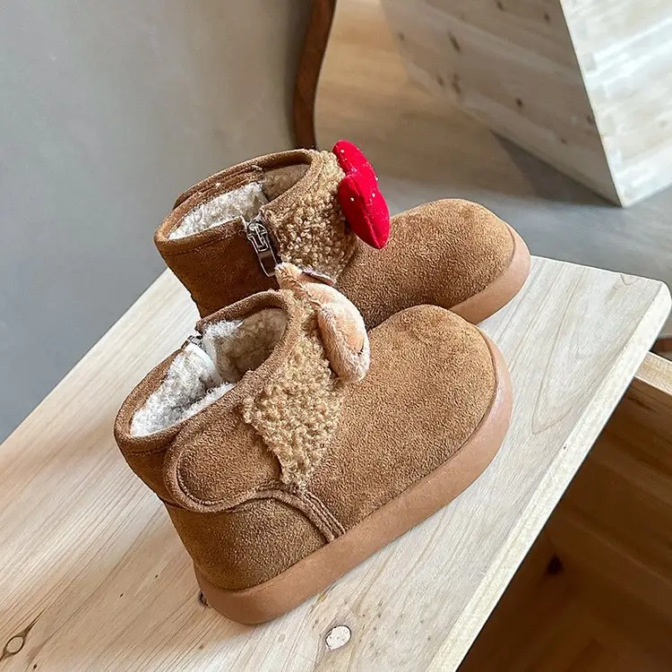 Girls Winter Velvet Snow Boots 2025 Large — feature 8