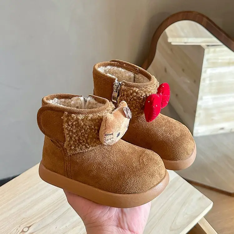 Girls Winter Velvet Snow Boots 2025 Large — feature 9