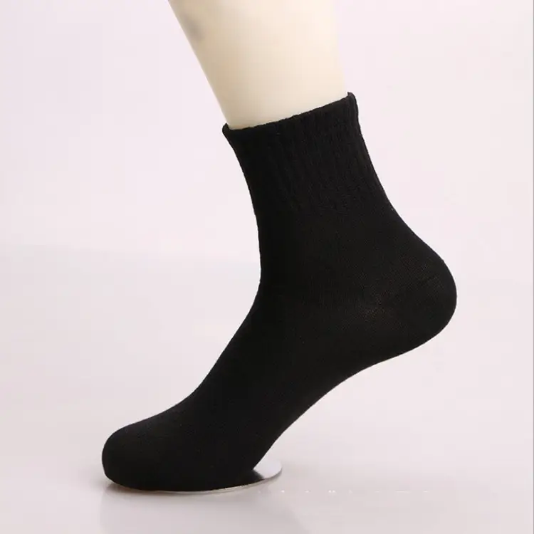 Socks for Men, Mid-Calf Socks, Sports Socks, All-Season Breathable, Sweat-Absorbent, Sports and Casual Men's Socks, Cotton