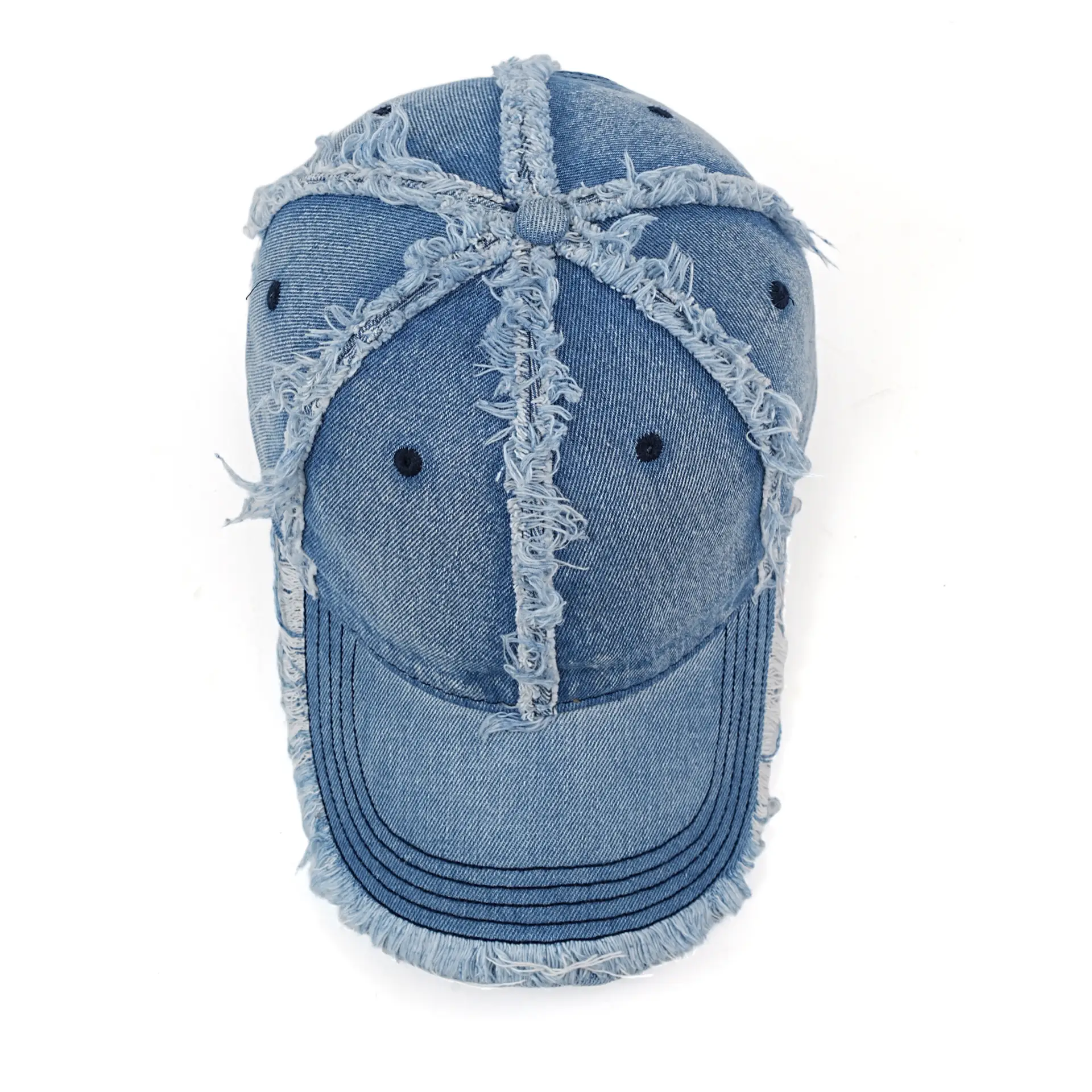 Los Angeles Vintage Washed Denim Cap for Men - Image 7