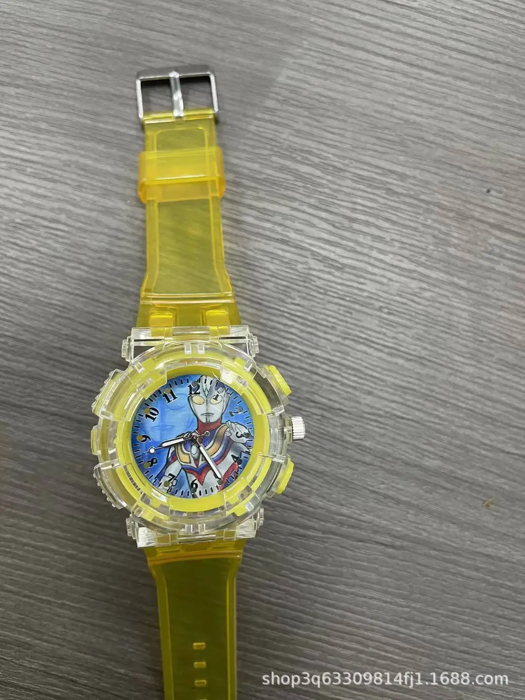 Tiga Cartoon Watch Boys and Girls Flash Version Metroid Douyin Same Style Birthday Gift 2024 New Style