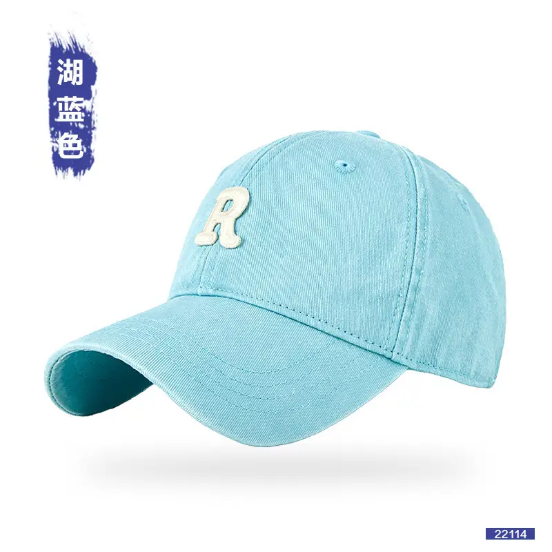 Men R-Label Vintage Washed Cap Grey Large - Image 12