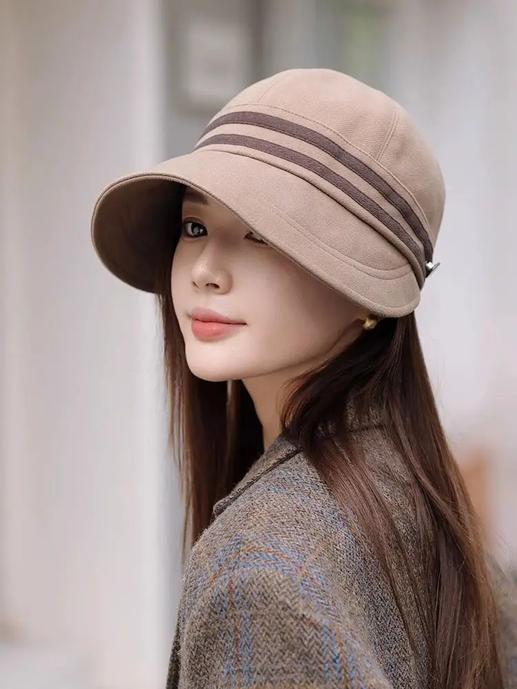 Women's Korean Bucket Hat Face Cover 2025 Spring Autumn — feature 10