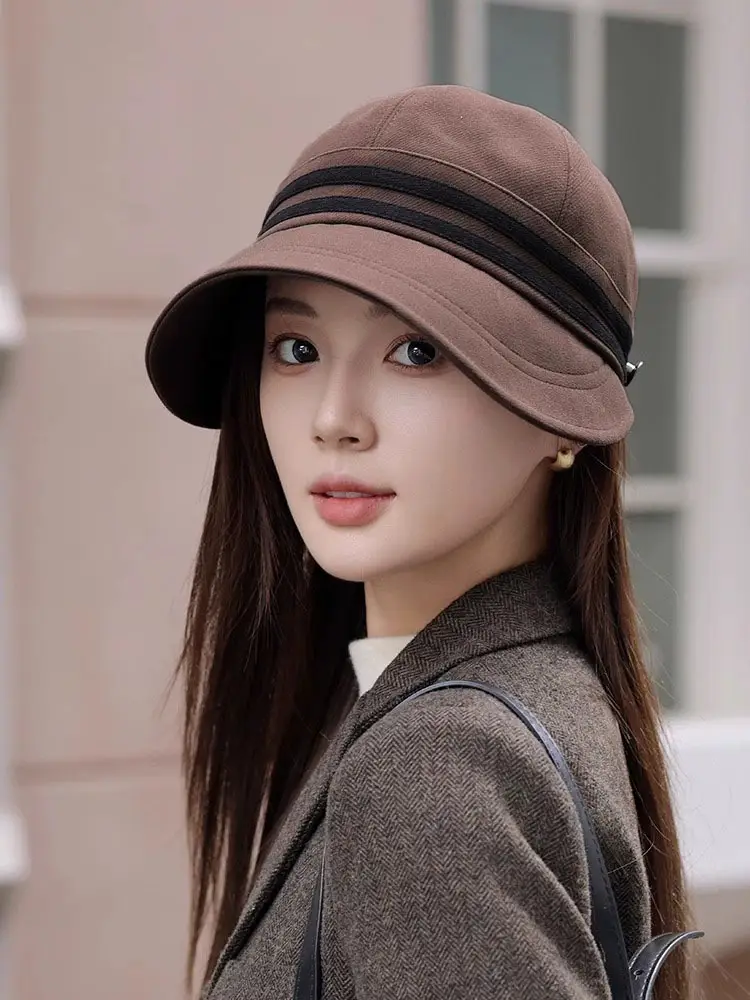 Women's Korean Bucket Hat Face Cover 2025 Spring Autumn — feature 11