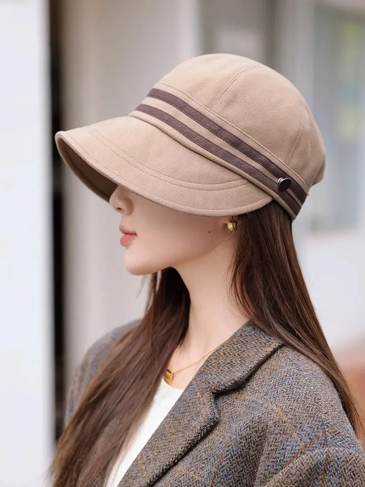 Women's Korean Bucket Hat Face Cover 2025 Spring Autumn — feature 12