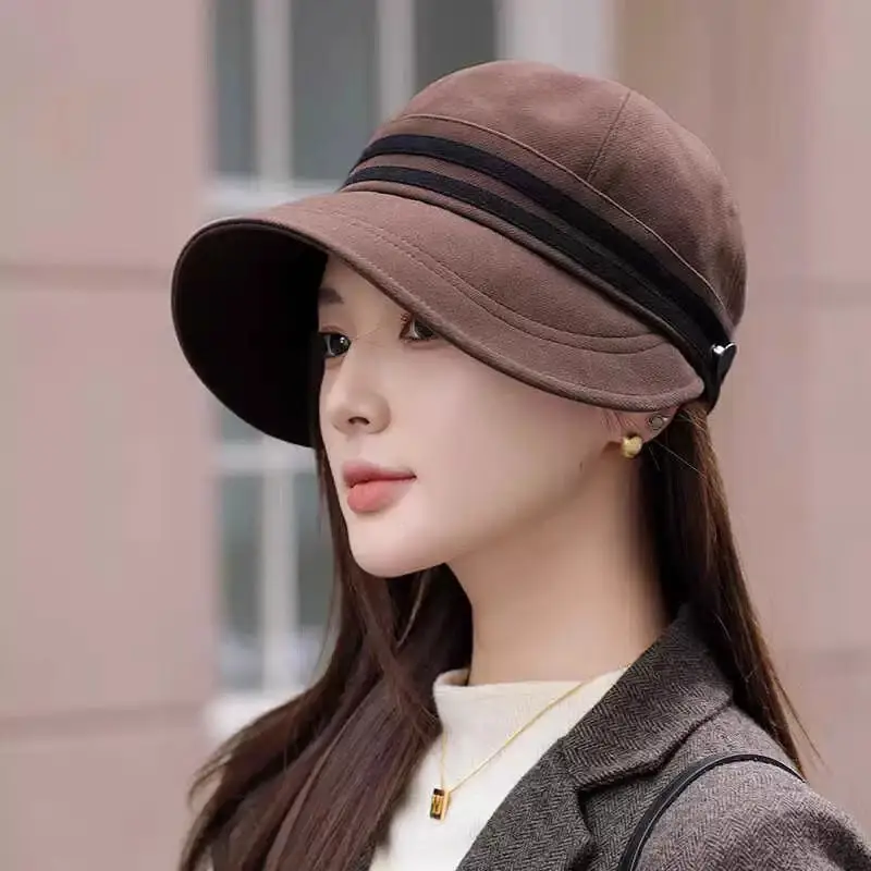 Women's Korean Bucket Hat Face Cover 2025 Spring Autumn — feature 13