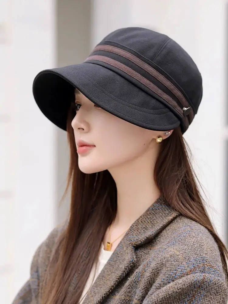 Women's Korean Bucket Hat Face Cover 2025 Spring Autumn — feature 8