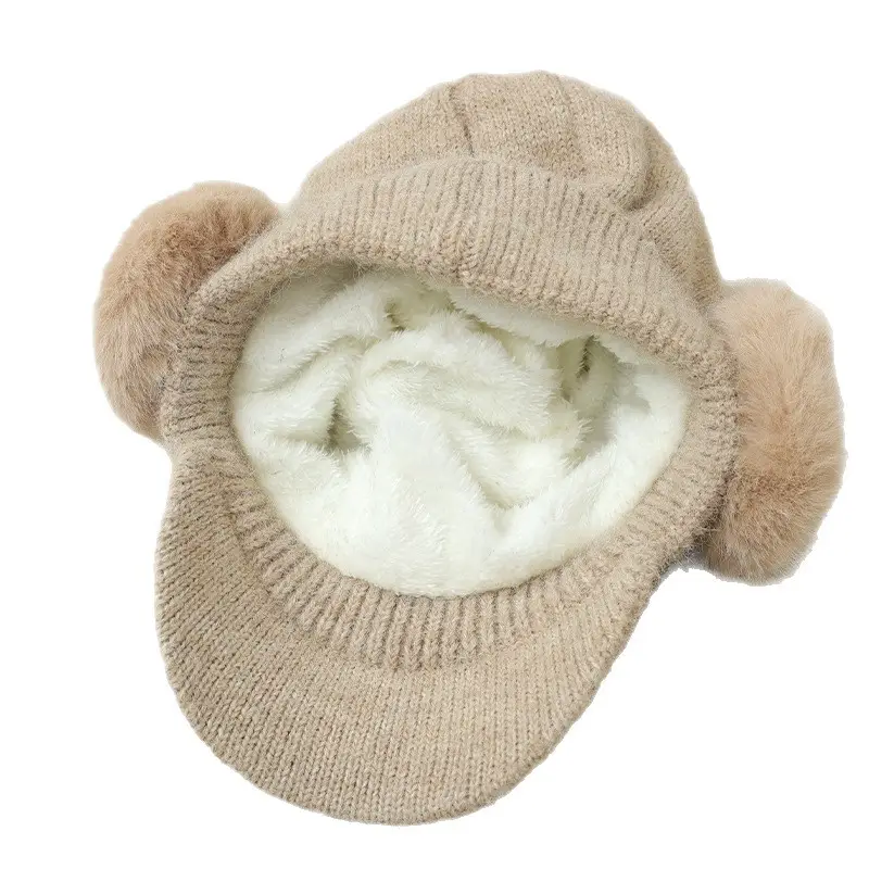 Korean Style Fleece Lined Winter Cap for Women - Image 7