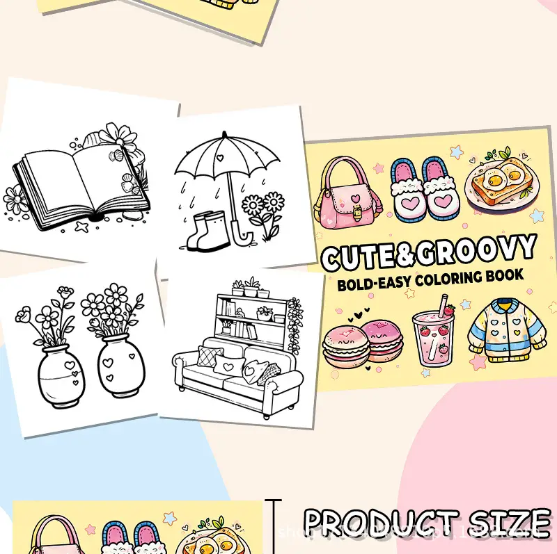 New Hot-Selling Amazon Adult Graffiti Wholesale Thickened Coloring Book Coloring Book Painting Book Coloring Book — feature 3