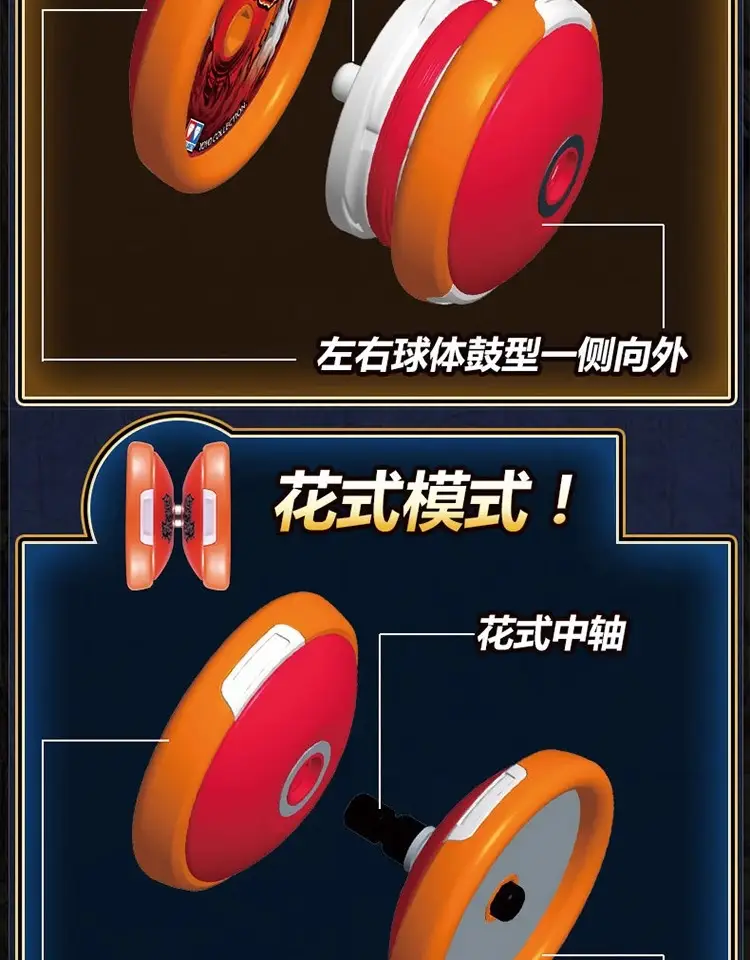 Mihoyo Honkai Impact 3 Yo-Yo Automatic Spin Red Star Thunderbolt Xina Diya Honkai Impact 3 — feature 17
