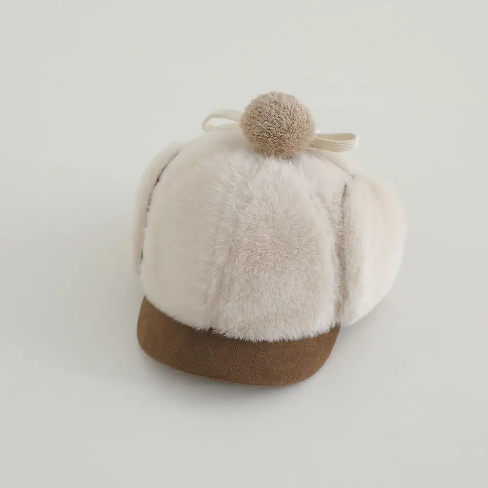 Winter Korean Retro Stuffed Hat for Boys Girls Warm Ear Protection — feature 8