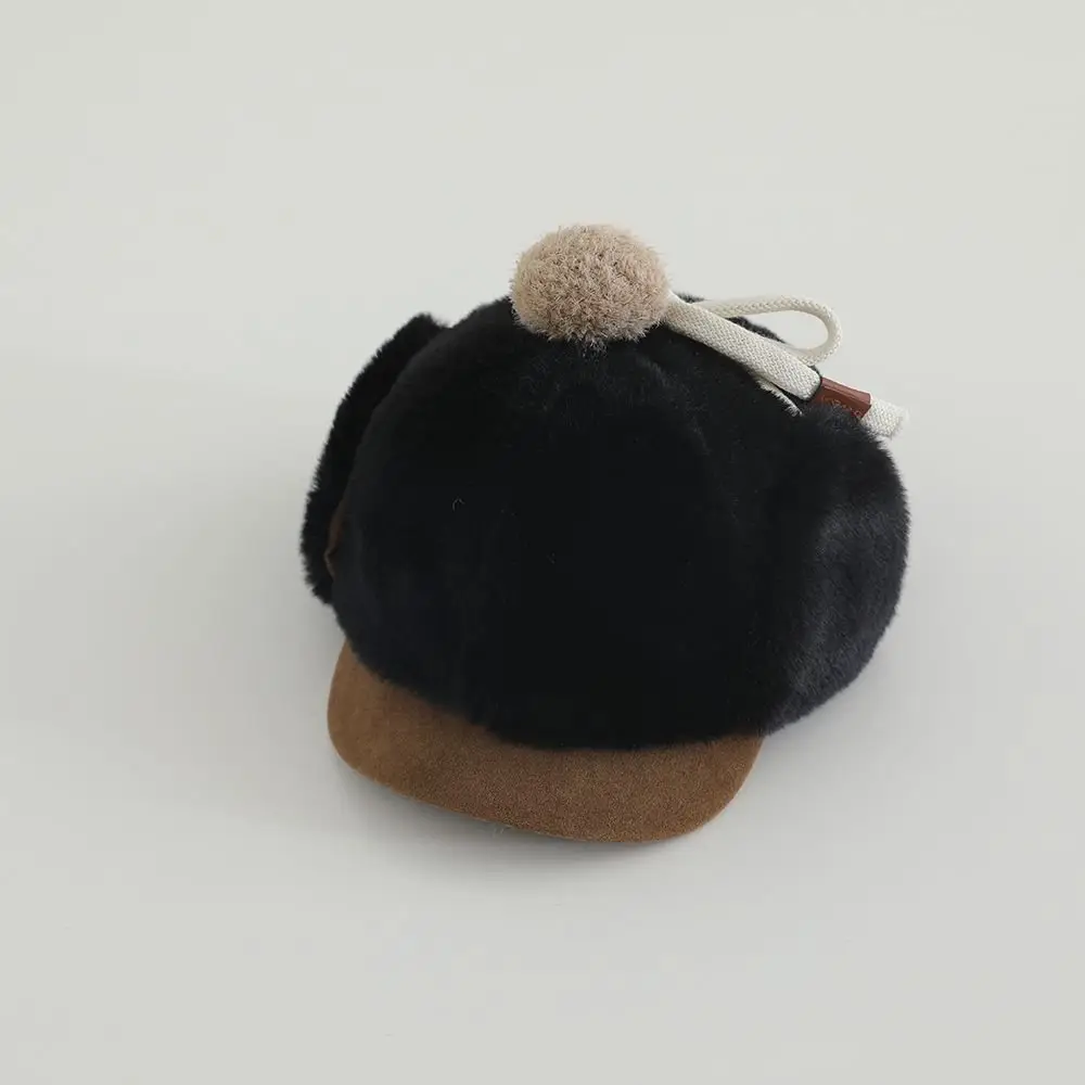 Winter Korean Retro Stuffed Hat for Boys Girls Warm Ear Protection - Image 3