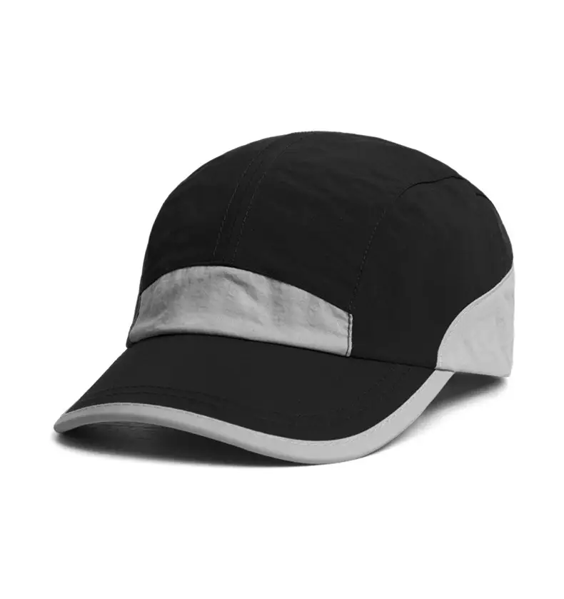Lucap Black Peaked Baseball Cap Lightweight Carry — feature 6