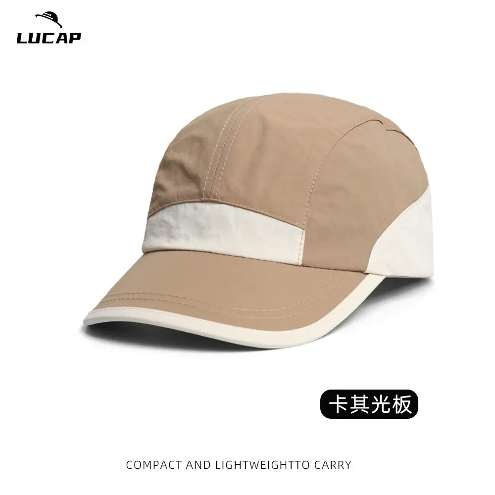 Lucap Black Peaked Baseball Cap Lightweight Carry - Image 10