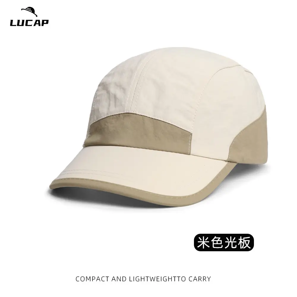 Lucap Black Peaked Baseball Cap Lightweight Carry - Image 11
