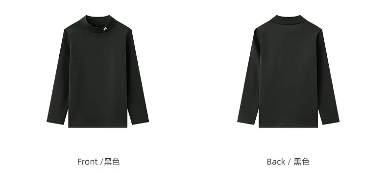 Boys Long Sleeve Warm T-Shirt Blue Winter — feature 56