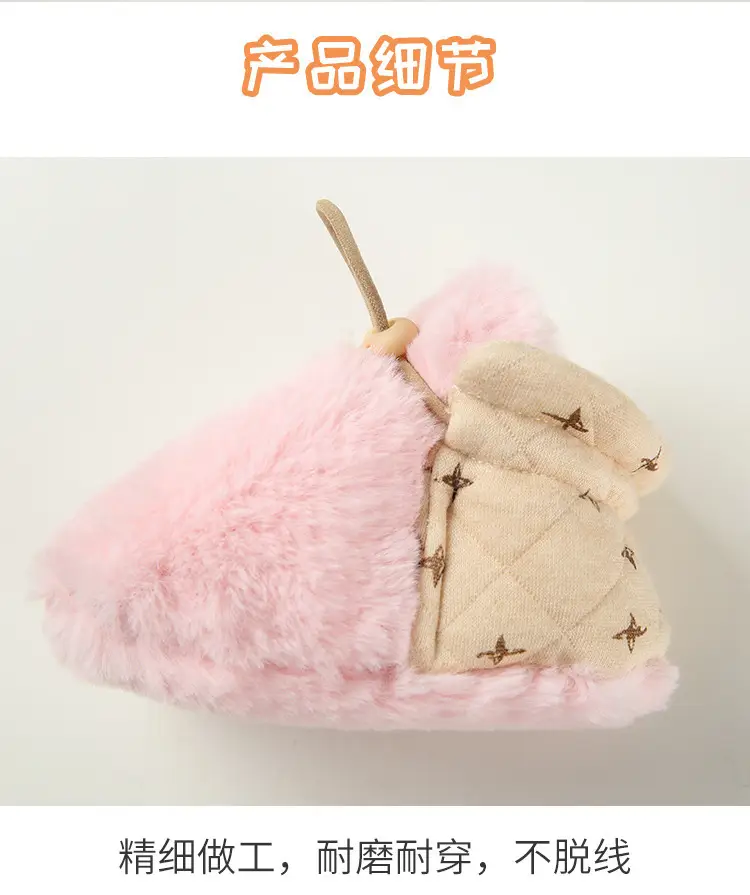 Red Velvet Toddler Shoes for Winter Warmth — feature 16