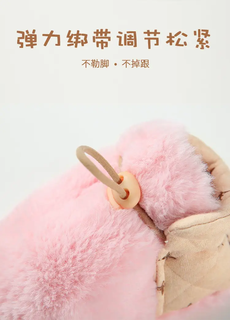 Red Velvet Toddler Shoes for Winter Warmth — feature 2