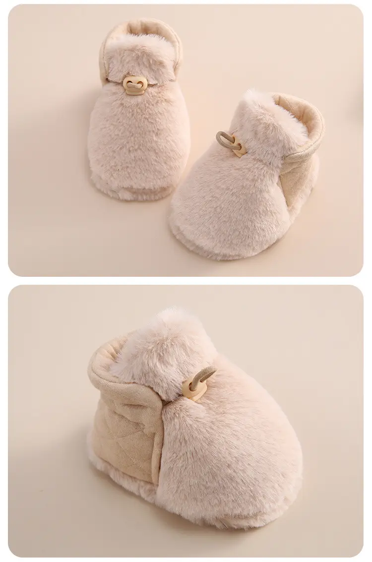 Red Velvet Toddler Shoes for Winter Warmth — feature 7