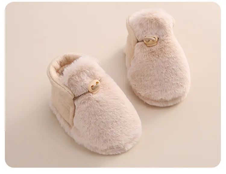 Red Velvet Toddler Shoes for Winter Warmth — feature 8