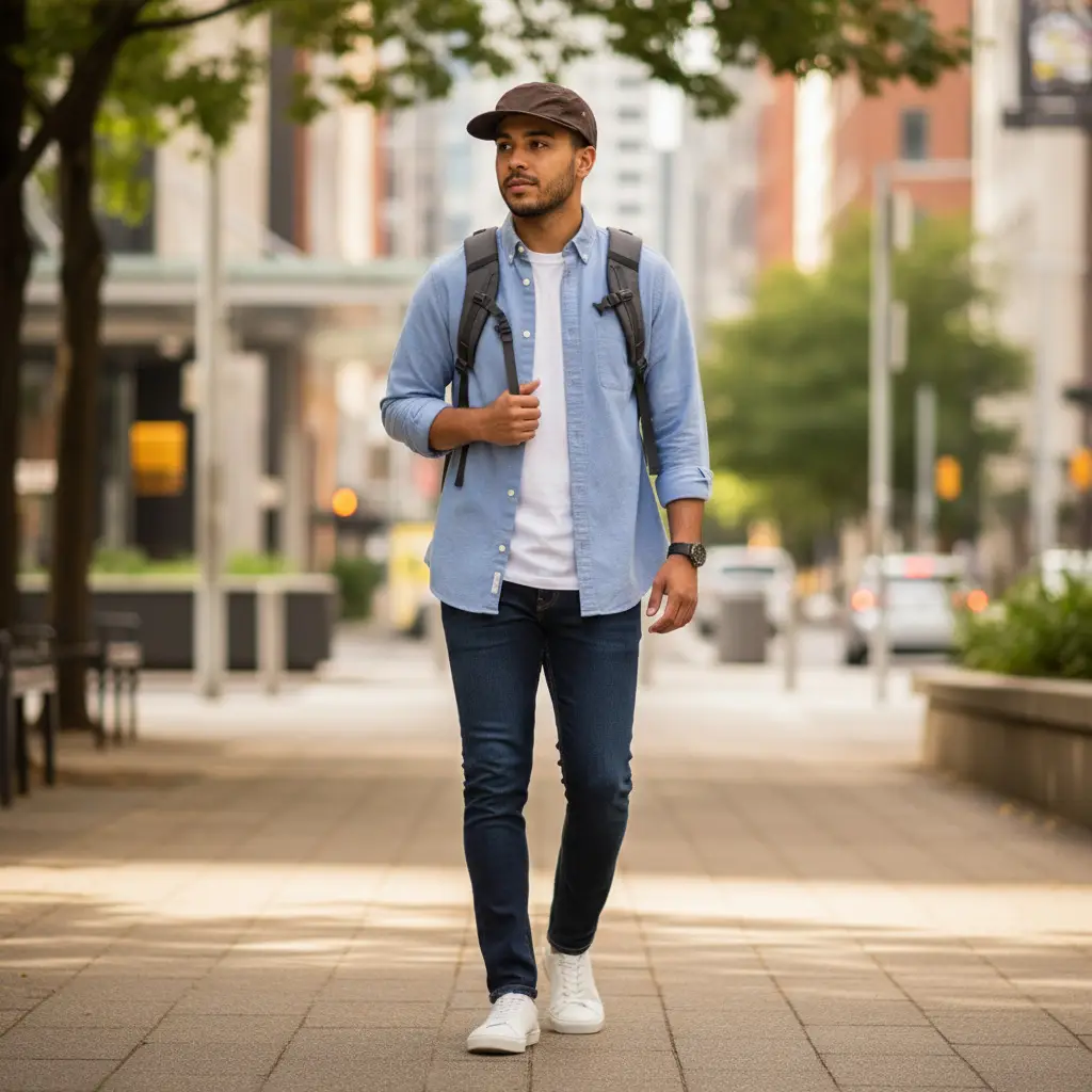 Black 5-Pan Japanese Street Style Sun Hat — feature 14