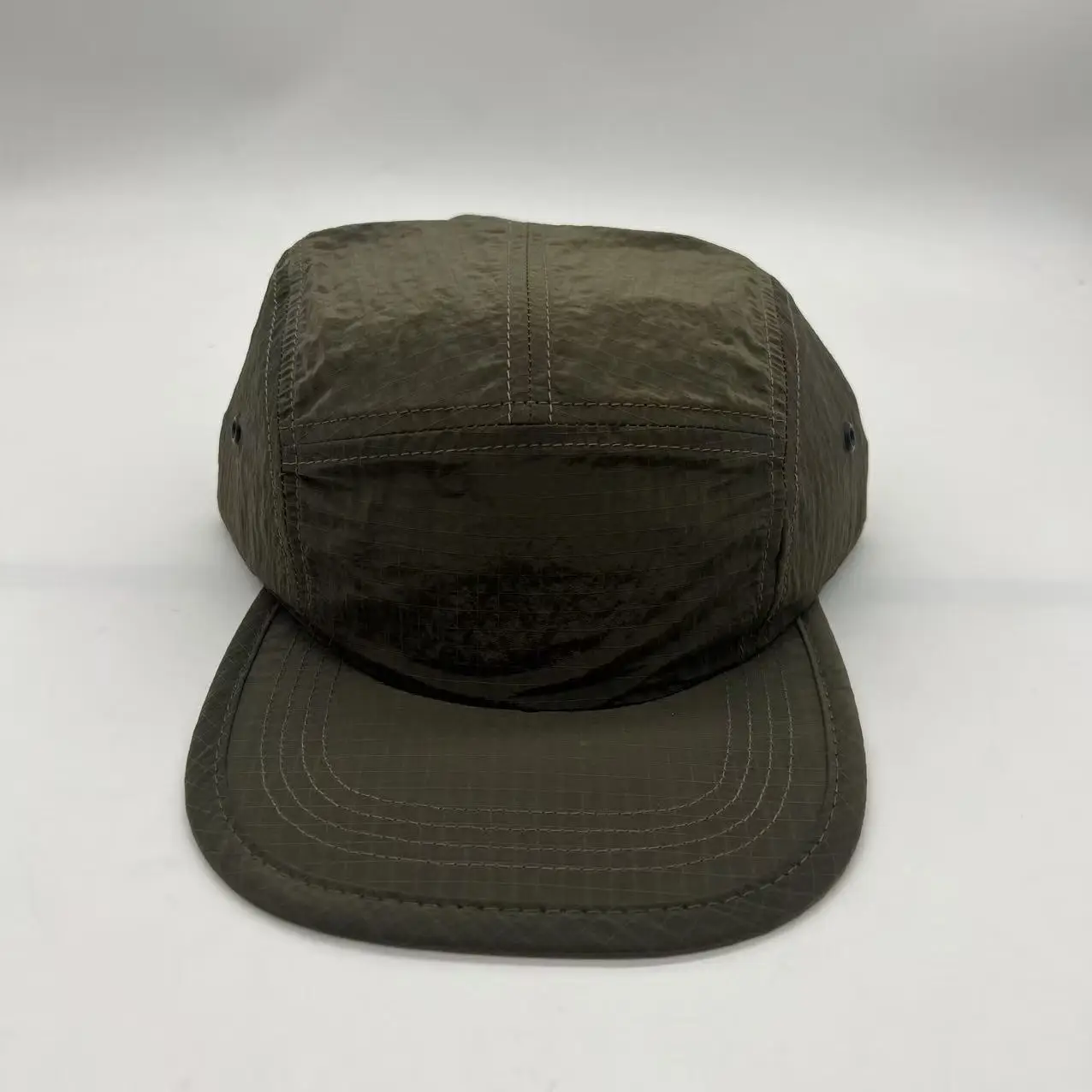 Black 5-Pan Japanese Street Style Sun Hat - Image 2