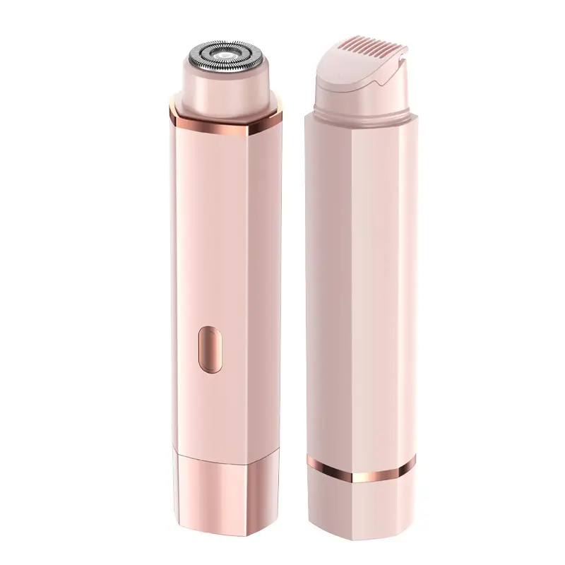 Cross-Border New Private Parts Armpit Hair and Leg Hair Women's Shaver Electric Double-Head Hair Removal Instrument Body Hair Shaving Instrument