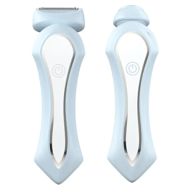 Cross-Border New Private Parts Armpit Hair and Leg Hair Women's Shaver Electric Double-Head Hair Removal Instrument Body Hair Shaving Instrument