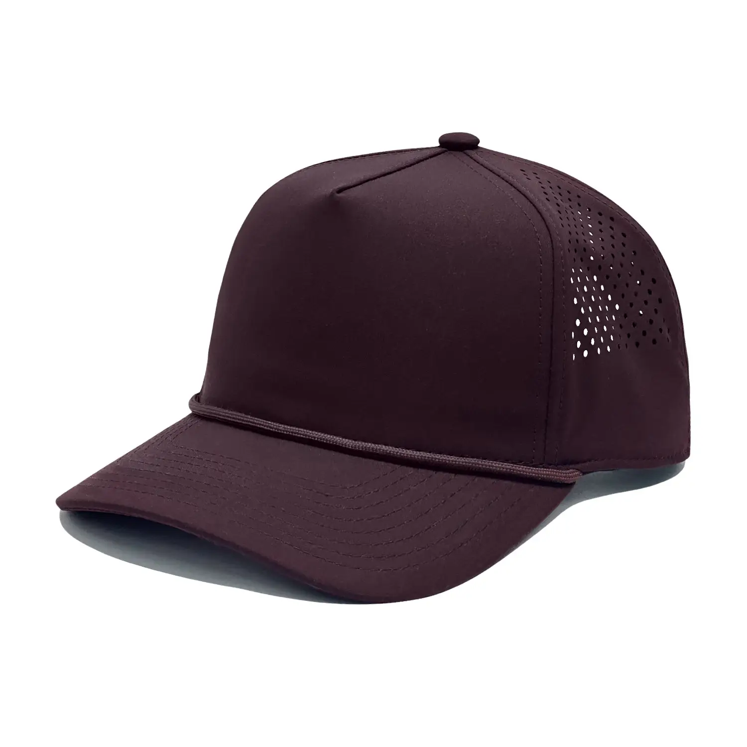 Black 5-Piece Golf Cap Sun Protective Quick Dry - Image 6