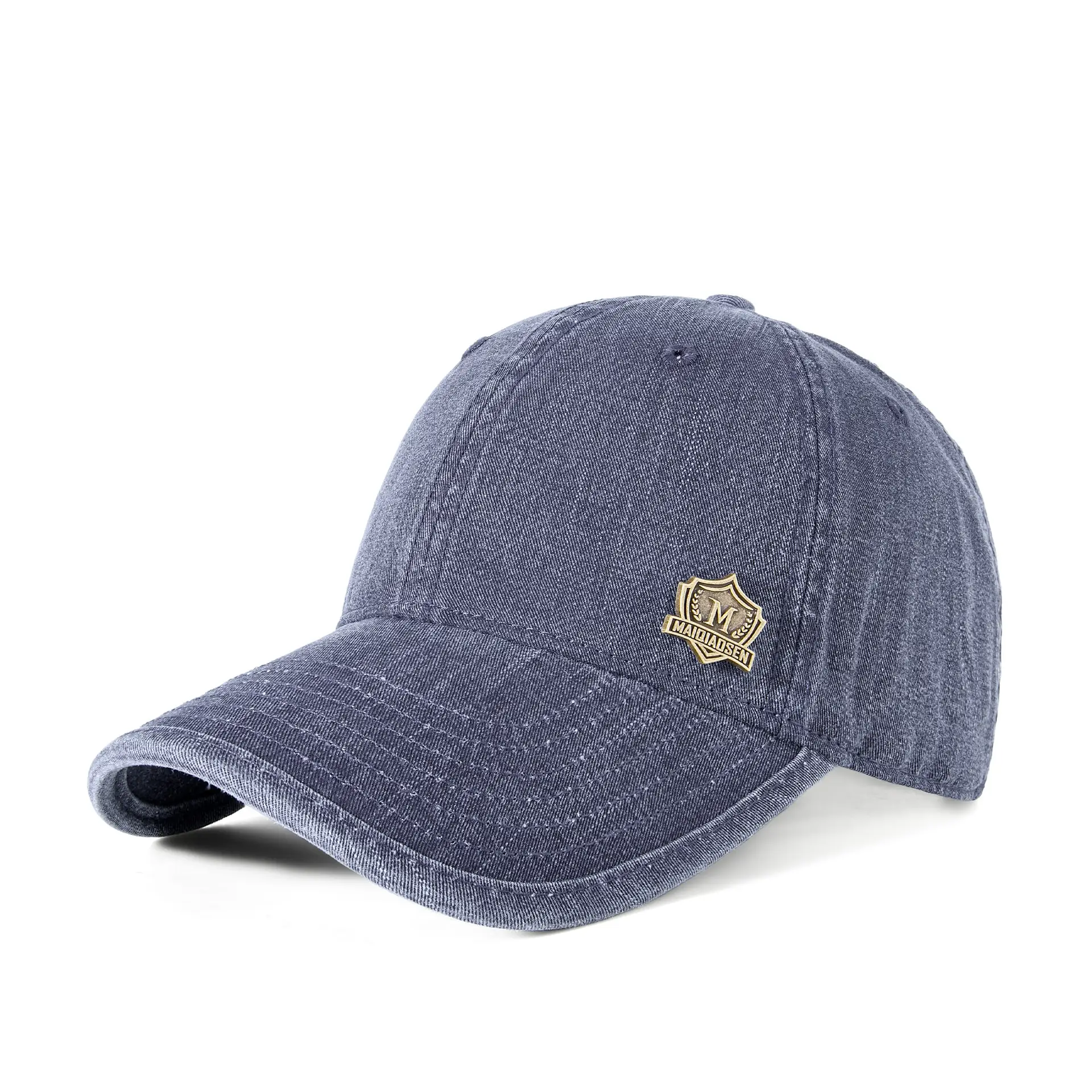 Men's Grey Baseball Cap Korean Style Outdoor Sun Hat - Image 3