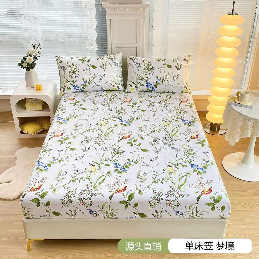 Carefully Selected Breathable Fitted Sheets, Microfiber Mattress Protectors, Dust-Proof Mattress Covers, Fully Enclosed Mattress Covers for Simmons