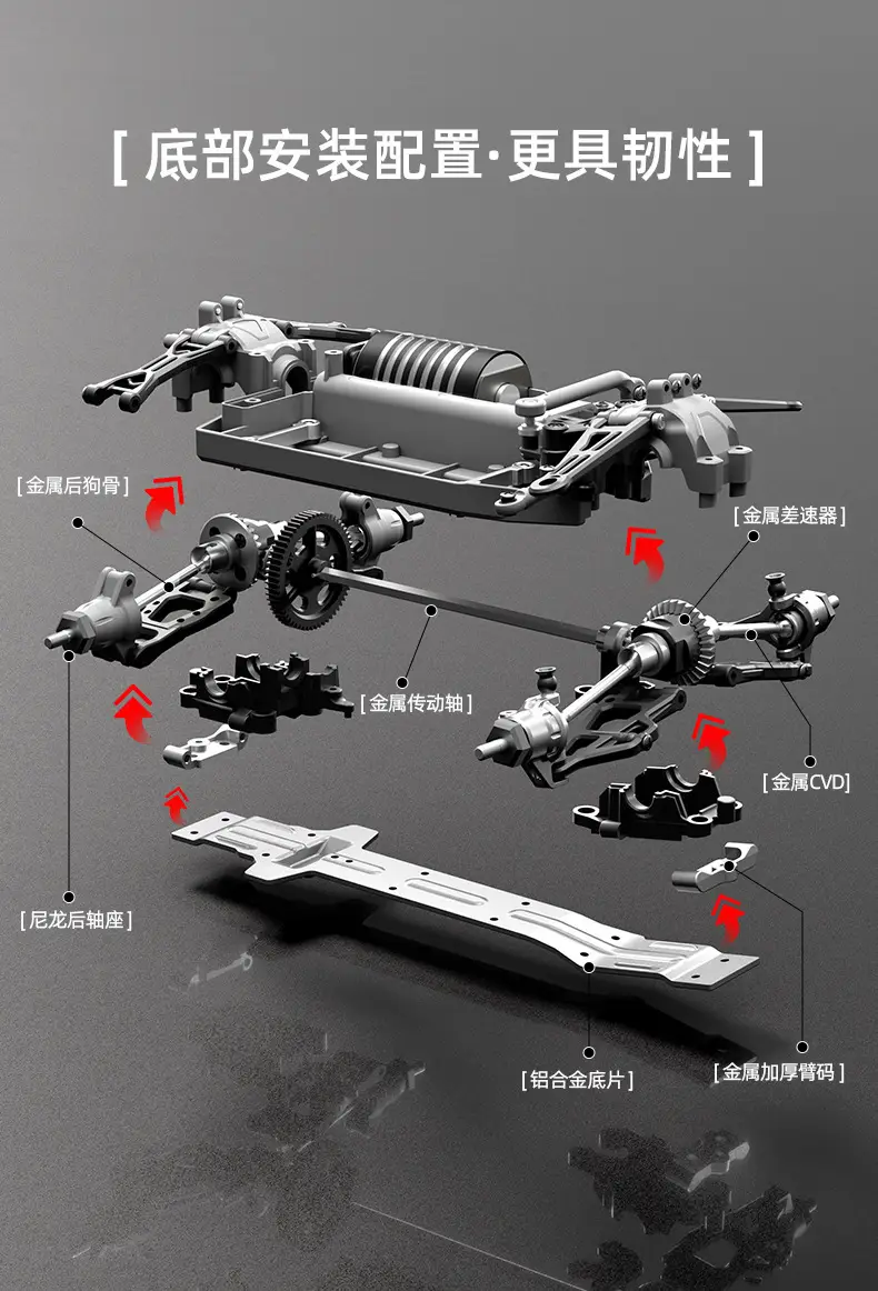 Factory Sg118 Remote Control Rc Big-Wheel Climbing High-Speed Off-Road Vehicle 1:18 Full Scale Professional Remote Control Four-Wheel Drive Remote Control — feature 21